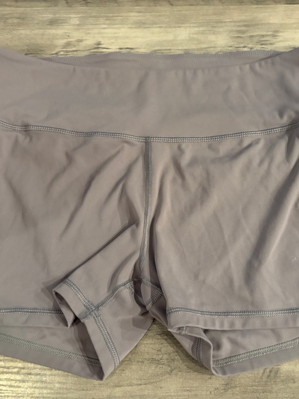 Women's High-Rise Athletic Shorts in Gray